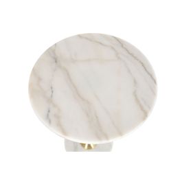 Table d'appoint Home ESPRIT Blanc Doré 41 x 41 x 57 cm