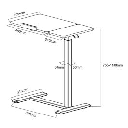 Bureau MacLean MC-120 B Noir