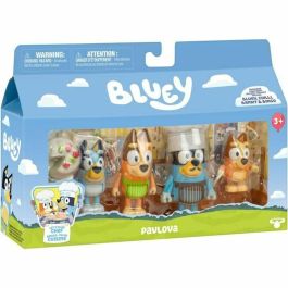 Bluey Pack de 4 Figuras La Familia en la Cocina BLU0630996189160 Precio: 31.5. SKU: B13D4V683C