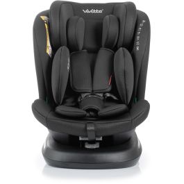 Siege auto - BABYAUTO - Sigma IFix Vivitta - Groupe 0/1/2/3 - 40/150 cm - Isofix + Top tether - Pivotant 360° - Inclinable - Noir