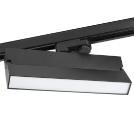 Projecteur LED Epistar Trifásico sur Rail 24W 2400Lm CCT (Tonalité Lumière Réglable) TRIAC [1916-TL-24W-3F-CCT]