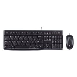 clavier et souris Logitech 920-002543 Noir Italien QWERTY