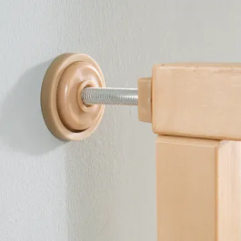 Roba Barrière de sécurité pour bébés, ROB4005317236162, pour portes et escaliers, de 62 à 106 cm, bois naturel