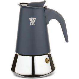 Pezzetti Cafetière Italienne STEELEXPRESS PEZ8000743002028 Inox 2 Tasses Induction Bleue