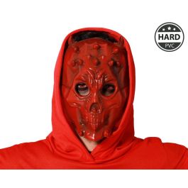 Masque Halloween Demon Rouge avec Cornes pour Adultes en Polypropylène Precio: 11.4999996. SKU: B138DGGC2D