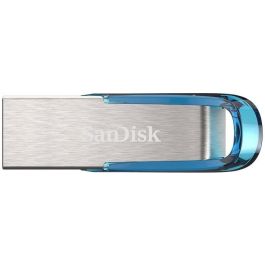 STICK 32GB Sandisk Ultra Flair 3.2 Gen 1 Silber-Blau