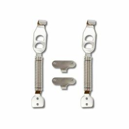 Cadenas pour coffre OCC Motorsport OCCRC005 Argenté Ressort