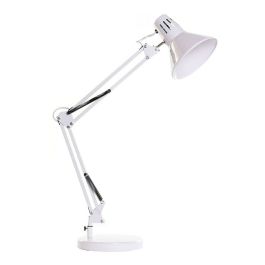 Lampe de bureau DKD Home Decor Blanc Métal (22 x 39 x 69 cm) Precio: 41.6900004. SKU: S3014654