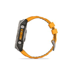 Montre intelligente GARMIN Fénix 8 AMOLED Orange 1,4" Ø 50 mm