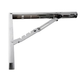 IGLE Équerre Pliable 4 Positions Chrome - Longueur 350mm