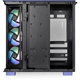Thermaltake View 380 XL TG ARGB - Boîtier PC moyen tour ATX sans alimentation - 4 ventilateurs 120mm A-RGB, USB Type-C, vitres trempées - Future Dusk