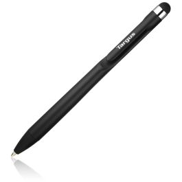 Targus AMM163AMGL Stylo pour écran capacitif avec clip intégré - Universel - 9 mm - Noir et Argent
