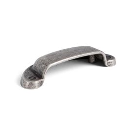 Viefe Poignée Zamak Concha Petra Noir Mat Entraxe 64mm