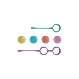 Kit de Poids Vaginaux Kegel Party Color Toys Silicone 3 Pièces