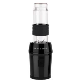 Sweiss MOOV9 Mini Blender 300 W 570 ml 2 Bouteilles Noir