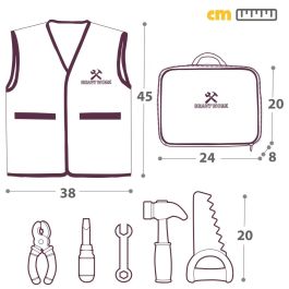 Set d'outils Colorbaby My Tools 4 Unités