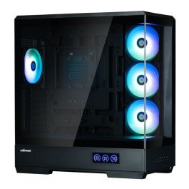 Boîtier ATX semi-tour Zalman P50 DS BLACK Noir