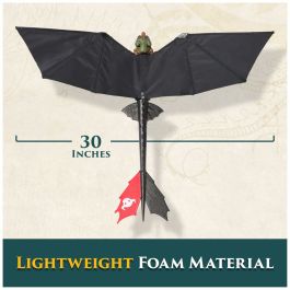 Spin Master Figurine Volante Dragons Dreamworks Sans Dent RC