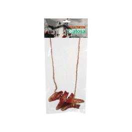 Collar de Doigts Coupés 40 cm avec Sang Artificiel - Accessoire Macabre pour Déguisement Halloween