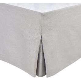 Cache sommier - HOME LINGE PASSION - 90 x 190 cm + 30 cm - Gris clair Precio: 21.5000004. SKU: B1AMHDLGP5