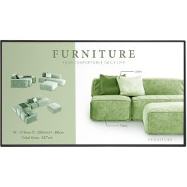 LG 43UM5N-H Signage Display 109.22cm 43Zoll IPS UHD 500cd/m2 1.000:1 WebOS speaker