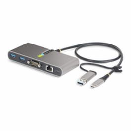 Câble USB Startech 5G2A1SGBB-USB-C-HUB Gris