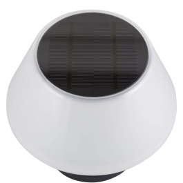 Lampe de Table Solaire 400 Lm 4000K IP54 6V 0.6W Sans Fil Rechargeable Blanc Naturel Autonomie 8H pour Intérieur Extérieur HO-PHL-1901