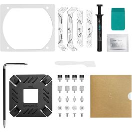 Deepcool ASSASSIN VC ELITE - Refroidisseur d'air CPU avec 2 ventilateurs (120/140 mm), blanc, TDP 300W, FDB, 29.3 dB, kit de montage inclus