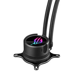 ASUS ROG Strix LC III 360 ARGB - Kit de refroidissement liquide pour processeur, 3 ventilateurs 120mm, Noir, Éclairage RGB