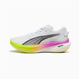 Chaussures de Running pour Adultes Puma Deviate Nitro 3 Blanc