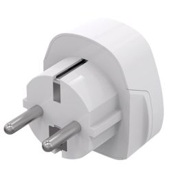 Chargeur mural Celly TRAVELADAPTER Blanc