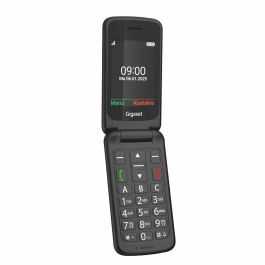 Gigaset GL595 Téléphone Portable à Clapet Double SIM Noir Écran 2.8 pouces pour Seniors