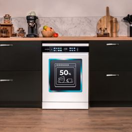 Lave-vaisselle Cecotec Bolero Aguazero 6210 D 60 cm Blanc