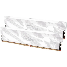 Crucial CP2K16G64C32U5W - Kit mémoire gamer DDR5 Pro OC 32 Go (2 x 16 Go) 6400 MT/s CL32 UDIMM avec dissipateur thermique - Blanc Precio: 764.328. SKU: B17NP8CVTP