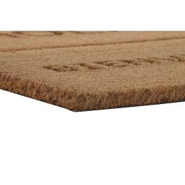 Paillasson DKD Home Decor Marron Caoutchouc Coco (75 x 45 x 2,3 cm) (2 Unités)