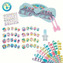 Aquabeads Mi Kit de Manicura Unicornio 40 Uñas Pegatinas AQU5054131350515