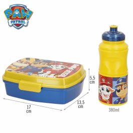 Boîte à lunch The Paw Patrol 380 ml 17 x 5,5 x 13,5 cm Bouteille (6 Unités)