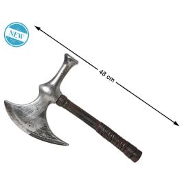 Hacha Medieval Decorativa 48 cm, Double Tranchant avec Manche en Bois Brun, Accessoire Costume Guerrier Viking Precio: 3.696. SKU: B1EYNYE8RY