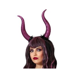 Diadema Diadème à cornes violettes scintillants brillants pour femme adulte - Accessoire de déguisement Halloween, fêtes à thème Precio: 11.4999996. SKU: B1JVQ8E6DB