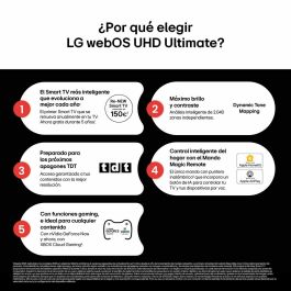 TV intelligente LG 75UA75006LA.AEUQ 4K Ultra HD 75" LED HDR D-LED