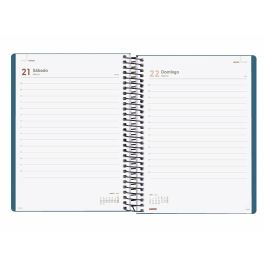 Agenda Finocam MY Bleu A5 15,5 x 21,2 cm 2026