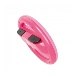 Volant de course Hori Mario Kart World (Motif Peach Rose) pour Nintendo Switch 2 / Switch avec Joy-Con - Licence officielle Nintendo