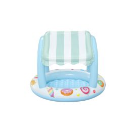Bestway Piscine Gonflable Enfant Cerceau Glacerie 104x84 cm +2 Ans Jardin 52638