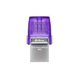 Clé USB Kingston microDuo 3C Violet Pourpre 64 GB