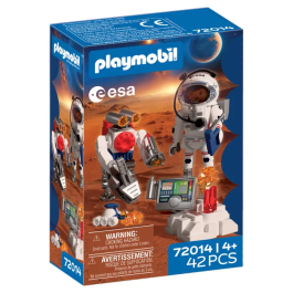 Playmobil 72014 Figurine Astronaute de l'ESA avec Robot Jouet, Thème Espace, 42 Pièces, pour Enfants Dès 4 Ans Precio: 37.656. SKU: B1FHC2V4XH