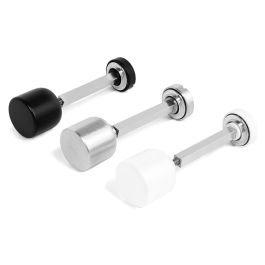 NUDA Muletilla Desbloqueo Punto D25 Cromo Satinado, Negro, Blanco Acabado Cromo Cepillad