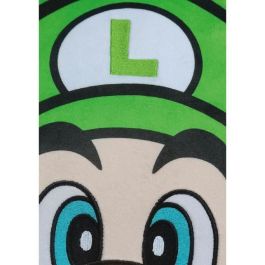 Coussin Mario Bros Vert Polyester Enfant
