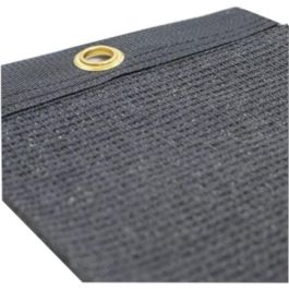 Brise-vue - NATURE -  1 x 3 m - Occultant 5/5 - HDPE 350 g/m² - Anthracite