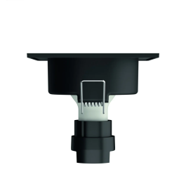 Philips Donegal Lot de 3 Spots Encastrés Carrés Finition Cromée GU10