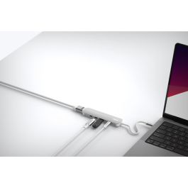Hub USB Linq Byelements LQ49051 Blanc Gris